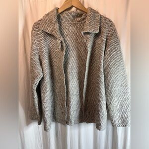 Perfect Handmade Pearl Knit Wool Blend Cardigan Sweater